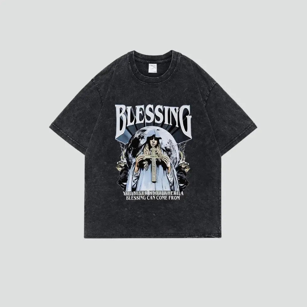 Blessing tee - black / s