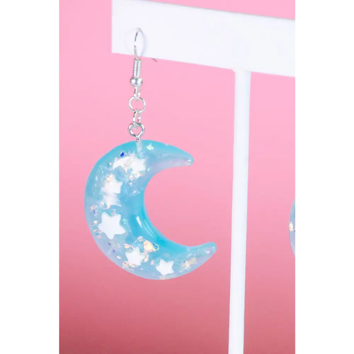 Yume kawaii earrings for dreamy aesthetic lovers - one size / blue