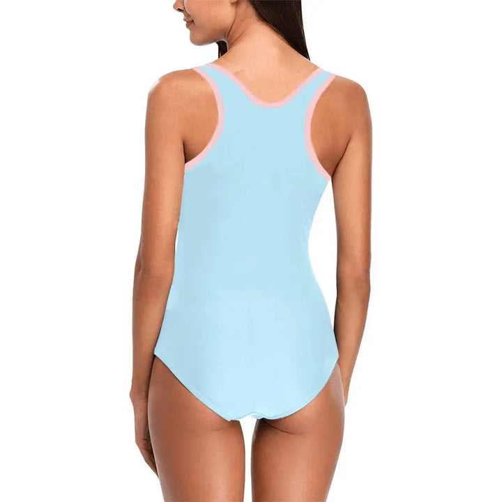 Y2k full zip swimwear jacket with comfortable fade-resistant fabric - vest one piece swimsuit