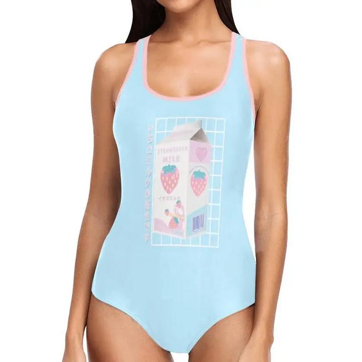 Y2k full zip swimwear jacket with comfortable fade-resistant fabric - vest one piece swimsuit