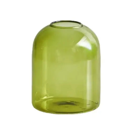 Unique eco-friendly bottle candle holder for stylish room décor - olive down