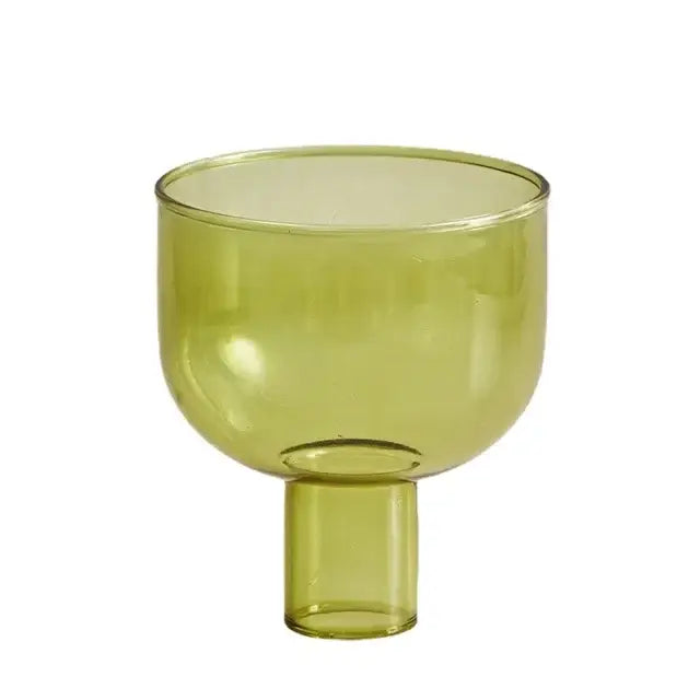 Unique eco-friendly bottle candle holder for stylish room décor - olive up