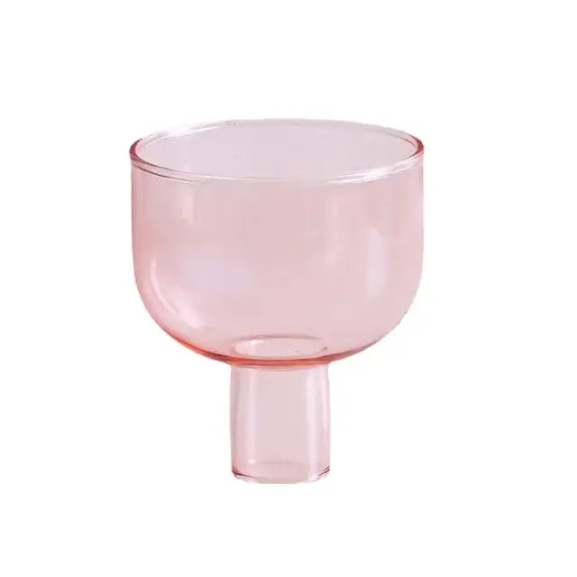 Unique eco-friendly bottle candle holder for stylish room décor - pink up