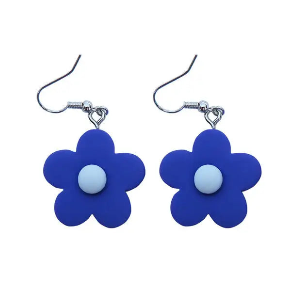 Brighter daze flower earrings - earrings