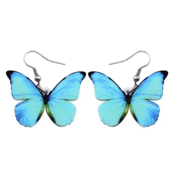 Butterfly earrings - earrings