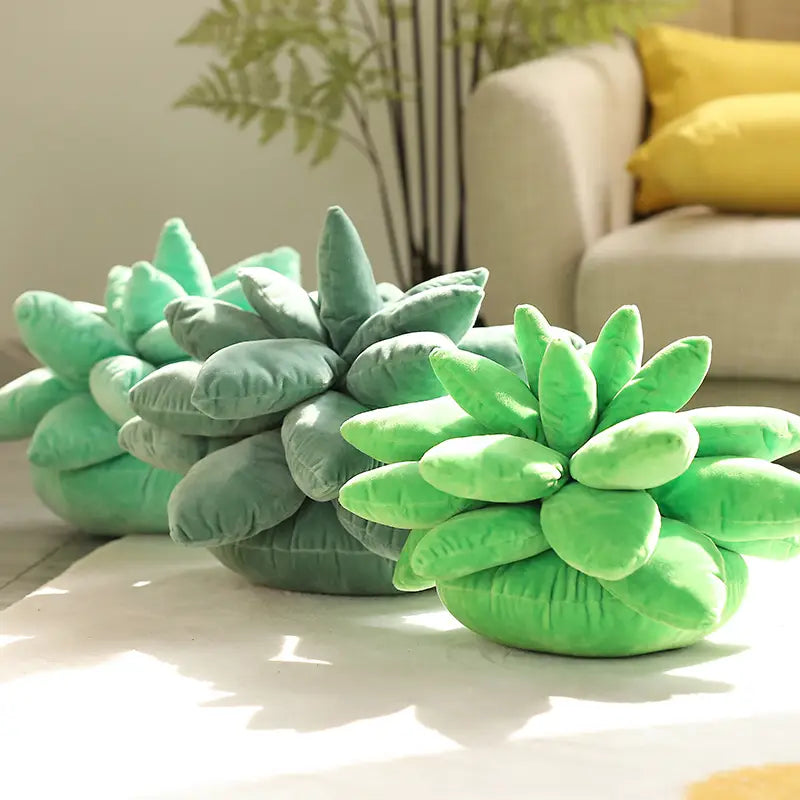 Cactus cushion for cozy decor in y2k style