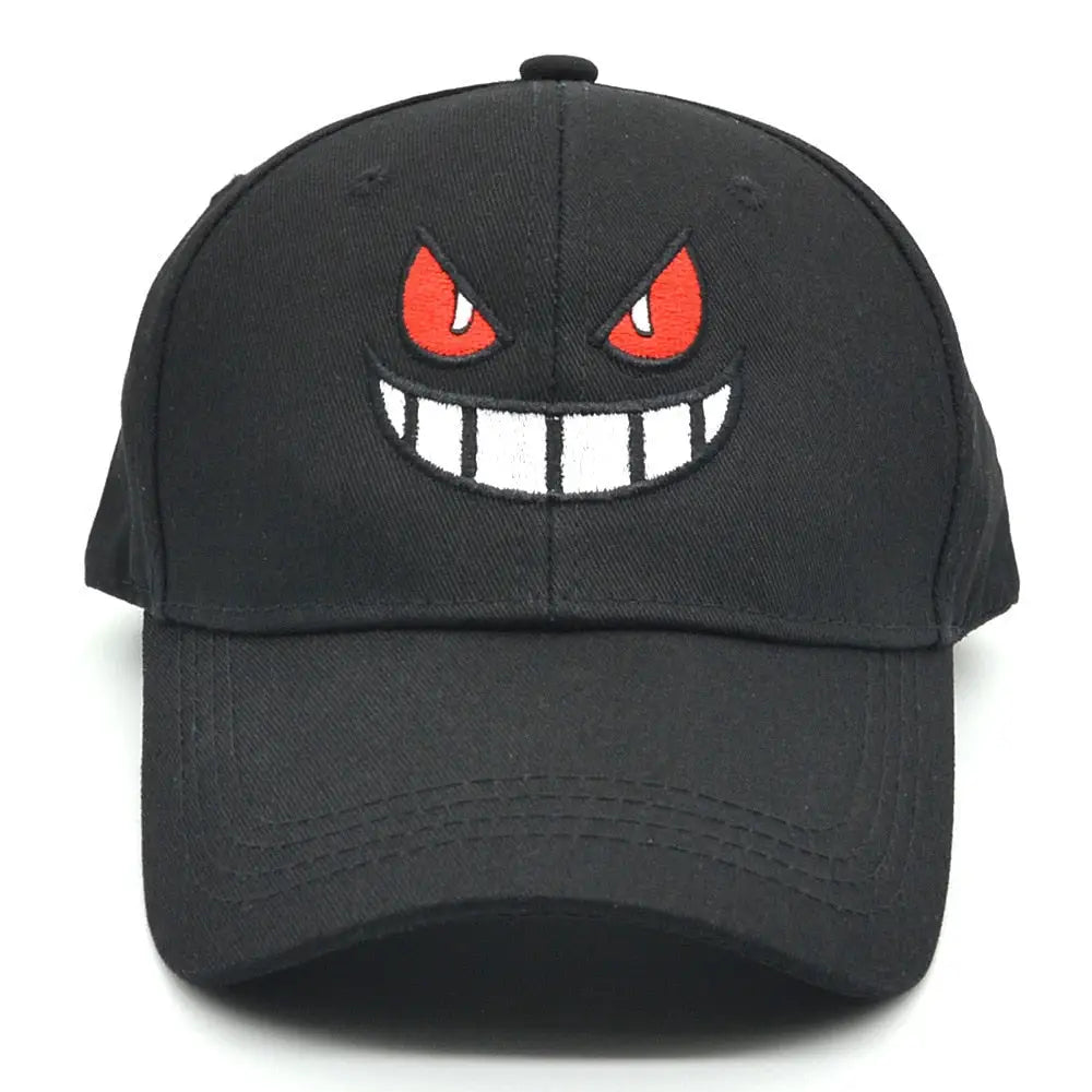 Gengar y2k cap inspired by the pokémon universe