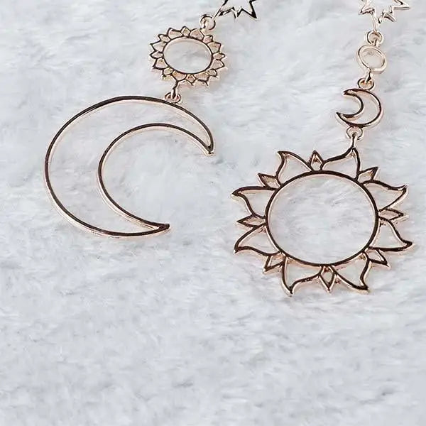 Celestial magic drop earrings - earrings