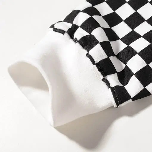 Checker unisex hoodie - sweatshirts