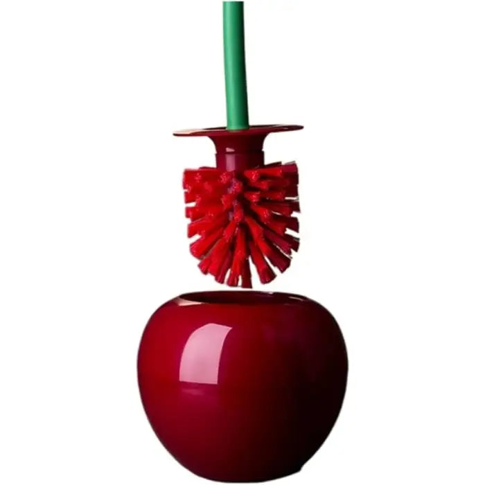 Cherry toilet brush for a fun and effective bathroom clean