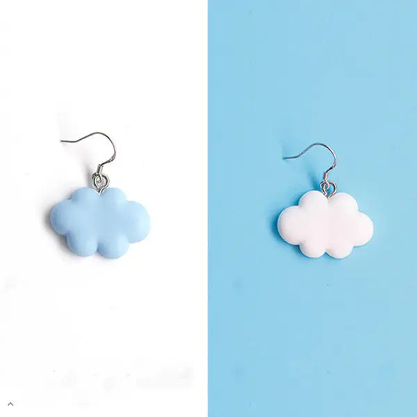 Cloud earrings - earrings