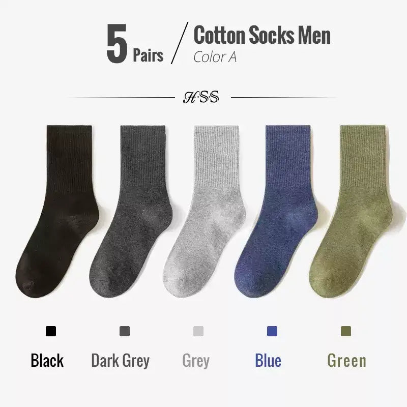 Combed colorful breathable socks y2k - colora / eu39-45(us6-11)