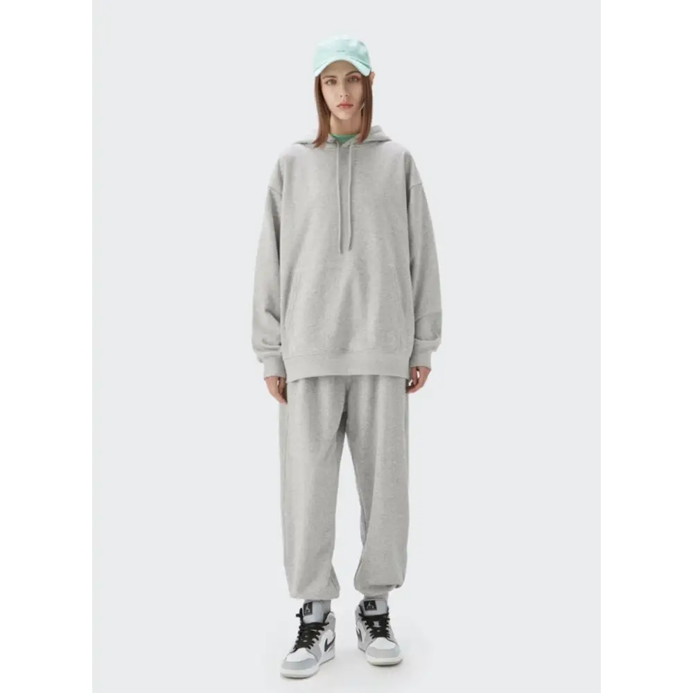 Comfy oversized drawstring hoodie y2k - gray / s - hoodies