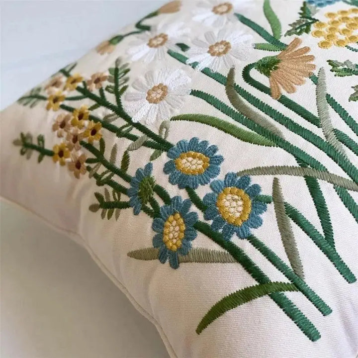 Cottagecore pillow case 45x45cm for aesthetic bedroom decor