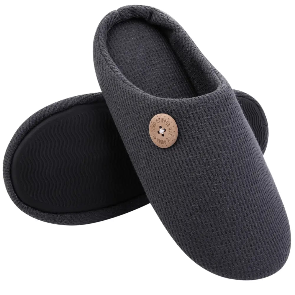 Cozy rupper y2k slippers for ultimate comfort and style - dark grey / 36/37 (insole 8.8-9 inch)