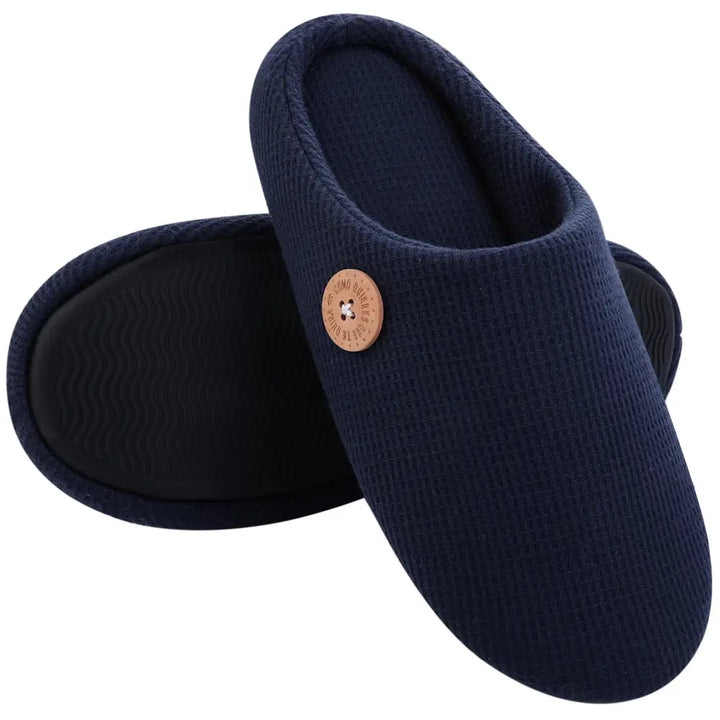 Cozy rupper y2k slippers for ultimate comfort and style - navy blue / 36/37 (insole 8.8-9 inch)