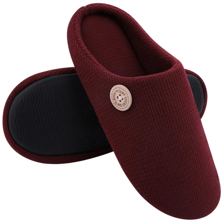 Cozy rupper y2k slippers for ultimate comfort and style - wine red / 36/37 (insole 8.8-9 inch)