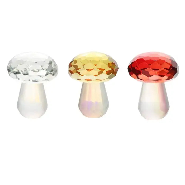 Crystal mushroom decor for aesthetic room magic