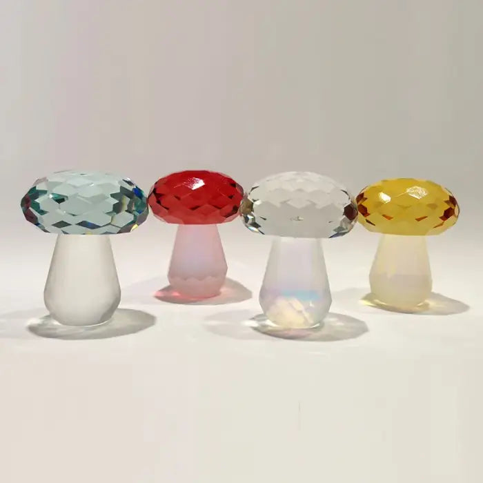 Crystal mushroom decor for aesthetic room magic