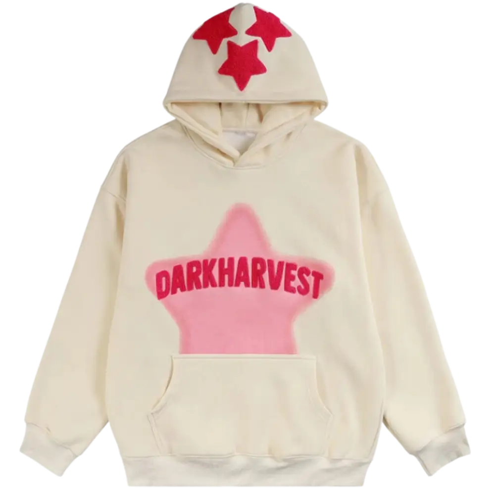 Darkharvest hoodie y2k - beige / s
