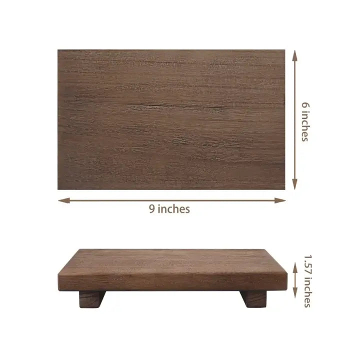 Decorative wooden tray for quirky style and display solutions