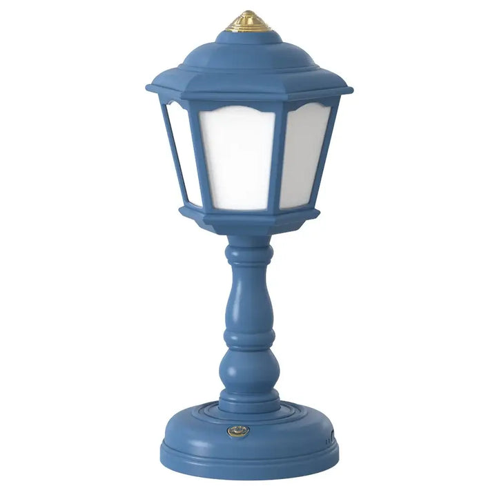 Desk lamp retro - blue