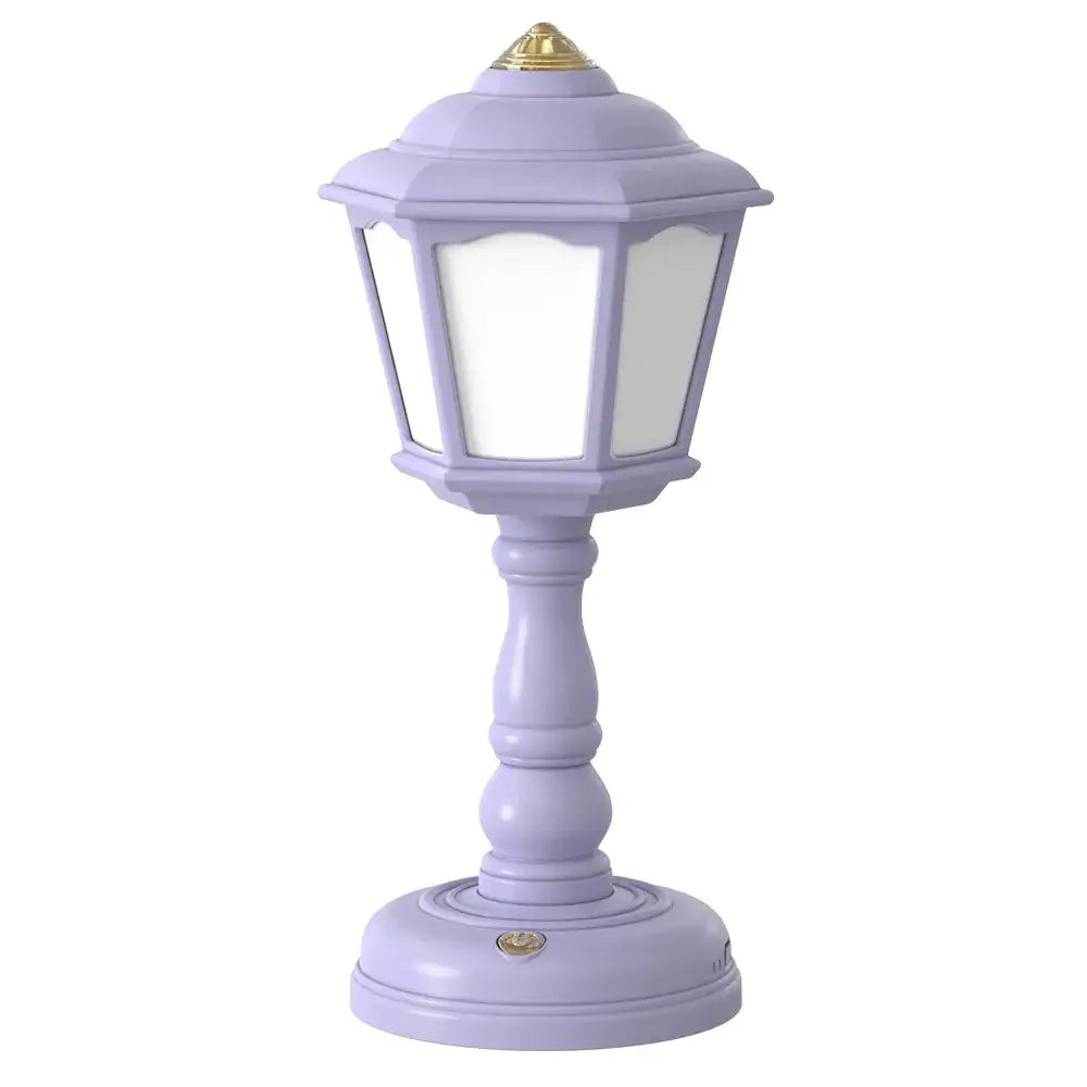 Desk lamp retro - purple