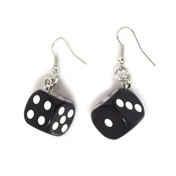 Dice earrings - earrings