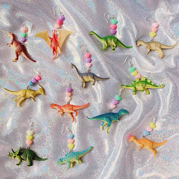 Dinosaurs earrings - earrings