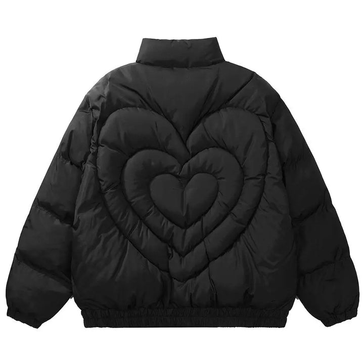 Manteau doudoune y2k drip - style et chaleur - noir / m