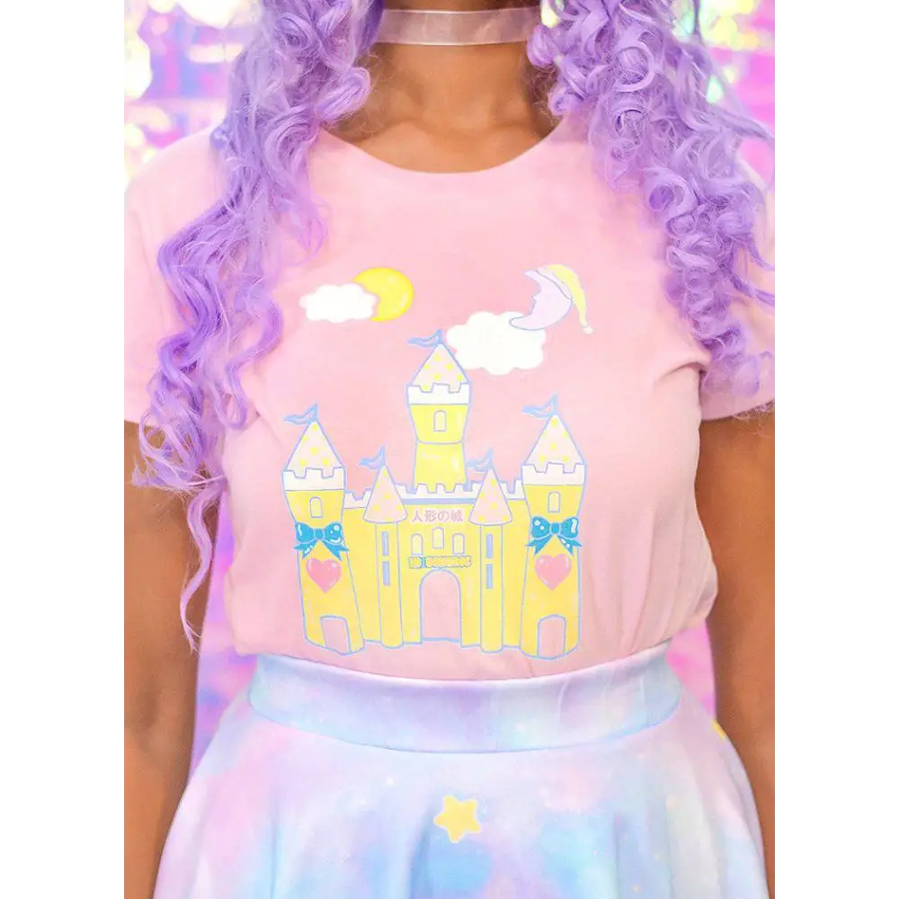 Dream doll castle kawaii t-shirt - t-shirts