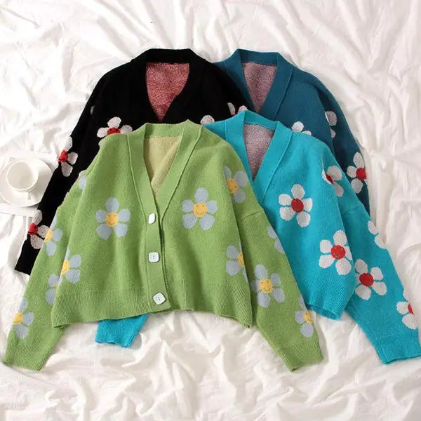 Dreams of daisies cardigan