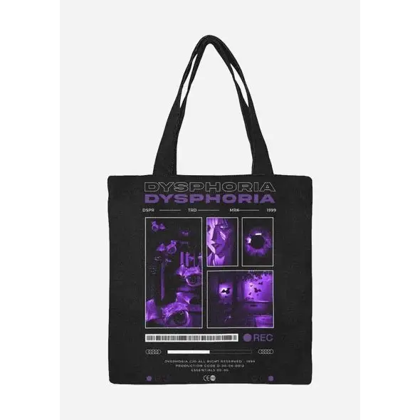 Dysphoria tote bag - one size - bags