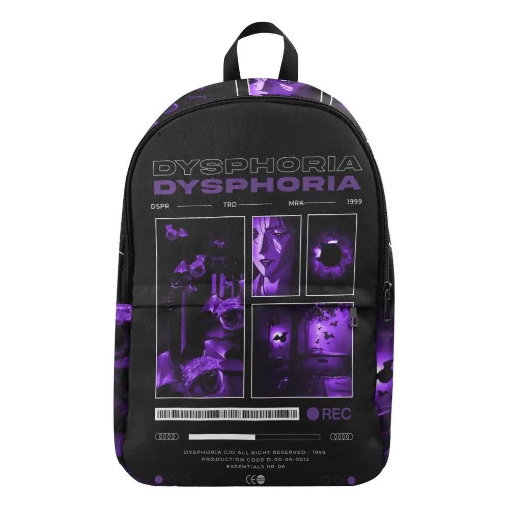 Dysphoria weirdcore backpack - one size - casual for adult (1659)