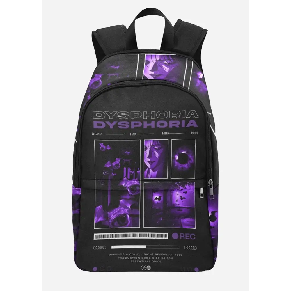 Dysphoria weirdcore backpack - one size - casual for adult (1659)