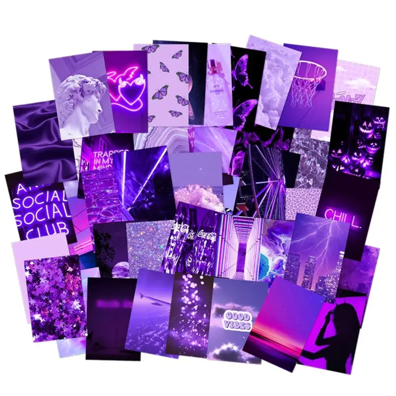 Egirl collage kit for aesthetic room decor - posters prints & visual artwork