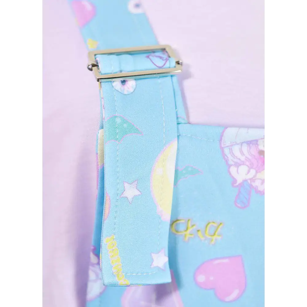 Fairy kei overalls inspired by y2k fashion charm - women overalls