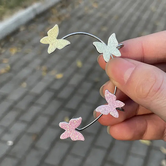 Butterfly ear cuff for unique apparel and accessories - earrings