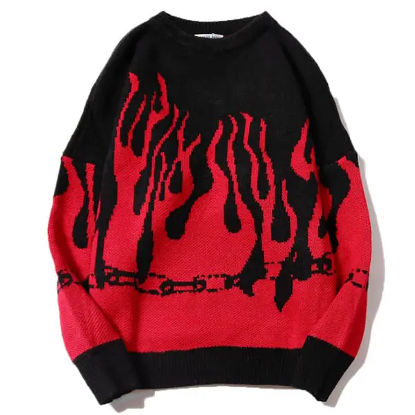 Flamin’ sweater