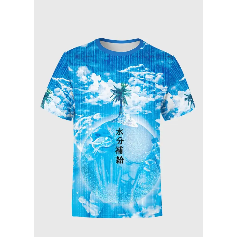 Fresh water frutiger aero t-shirt - xs