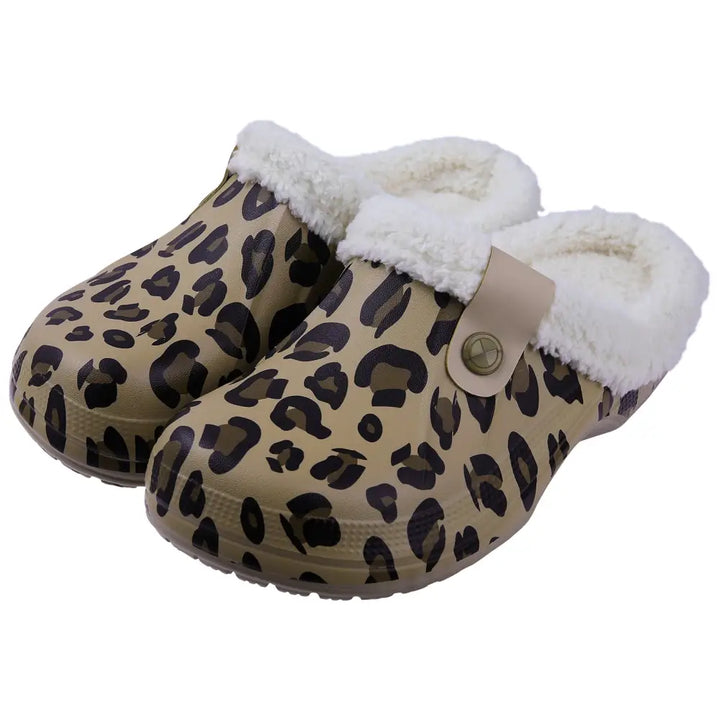 Y2k fuzzy waterproof slippers for comfort and style