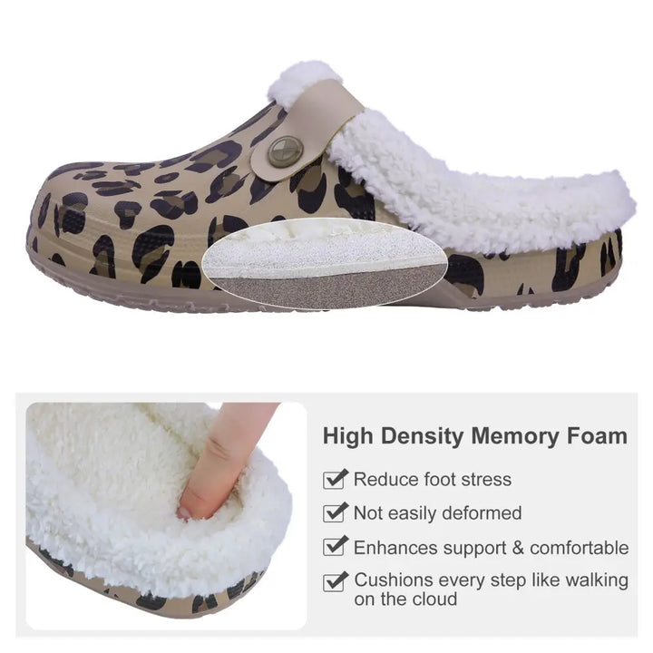 Y2k fuzzy waterproof slippers for comfort and style