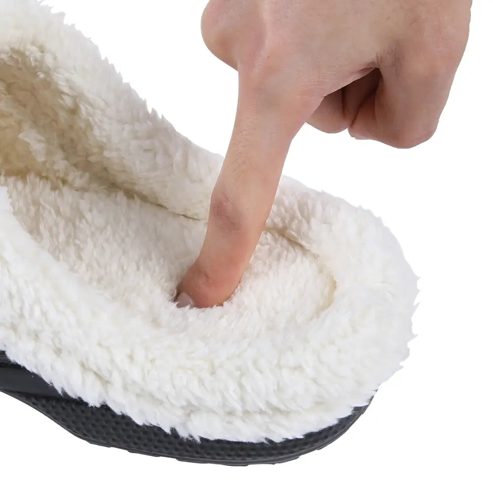 Y2k fuzzy waterproof slippers for comfort and style