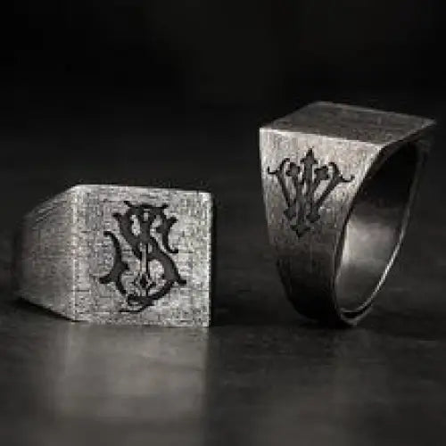 Gothic lori nordic compass ring y2k - rings