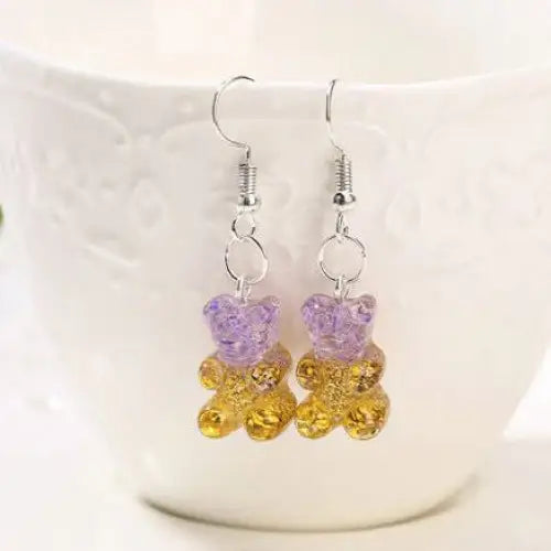 Gummy bear earrings - earrings