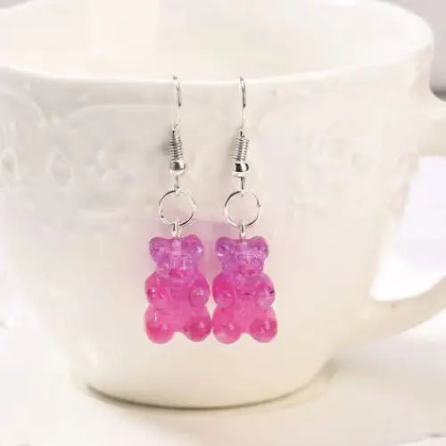 Gummy bear earrings - earrings