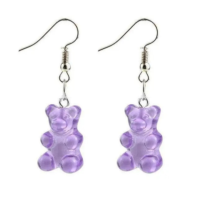 Gummy bear earrings - earrings