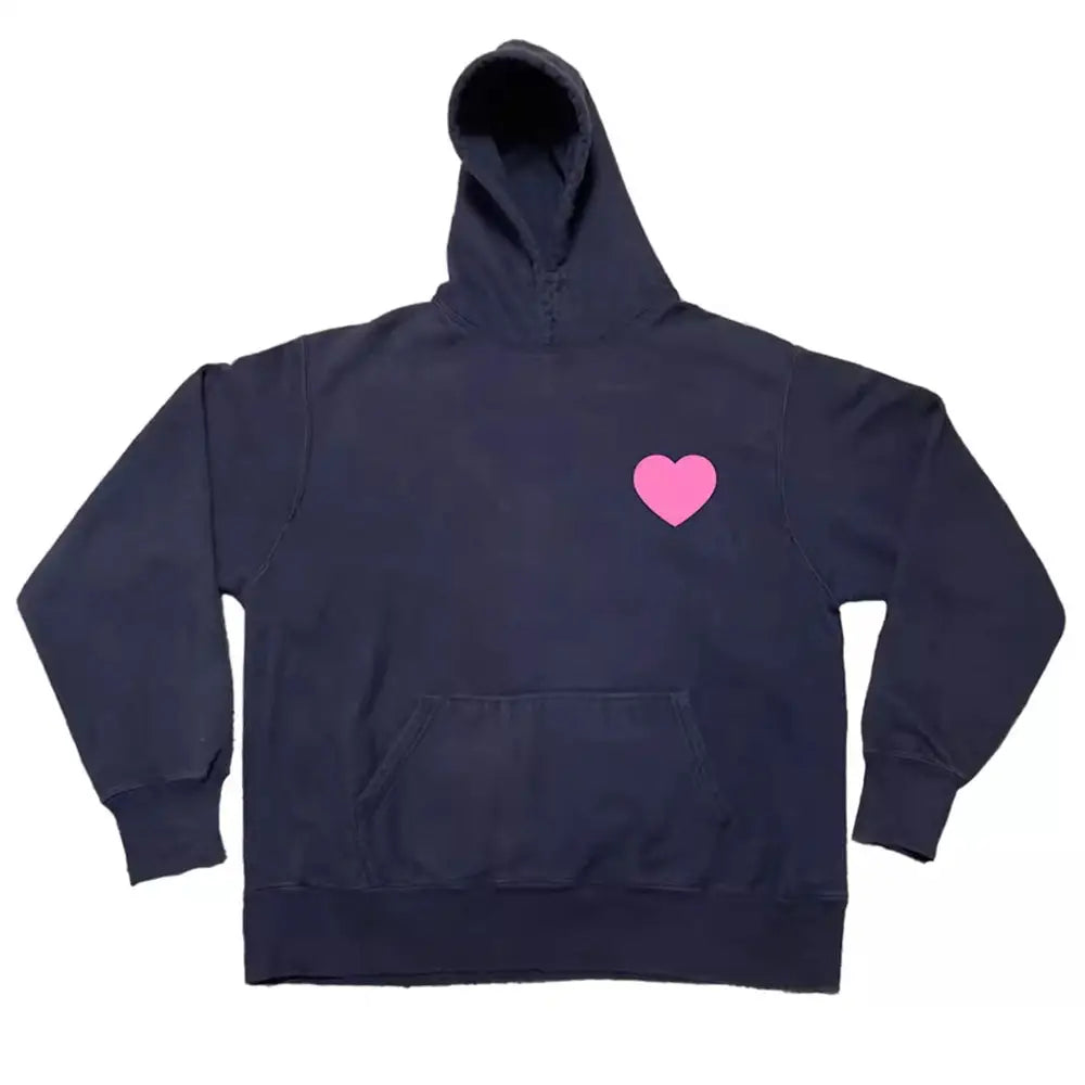 Y2k full zip jacket available in multiple sizes - m / navy blue - hoodies