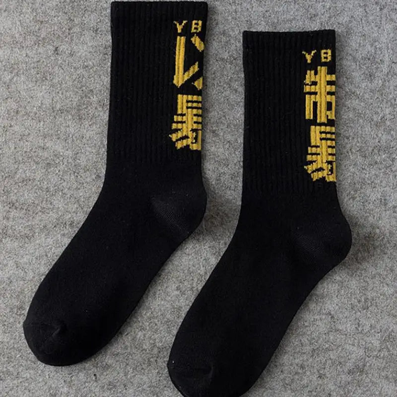 High cotton y2k socks for comfortable streetwear style