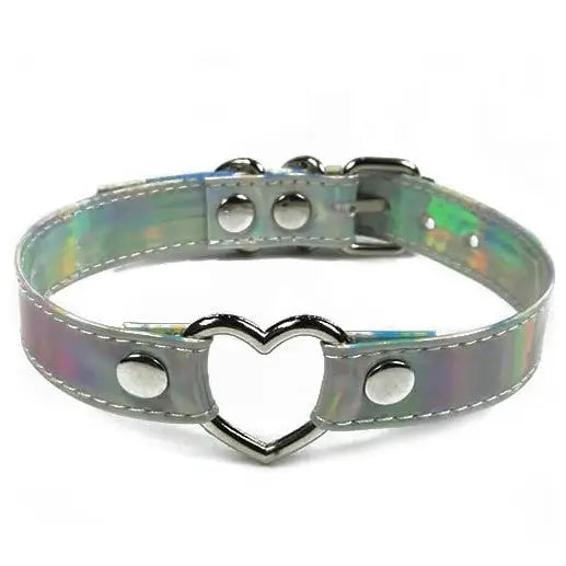 Holographic choker - standart / necklace